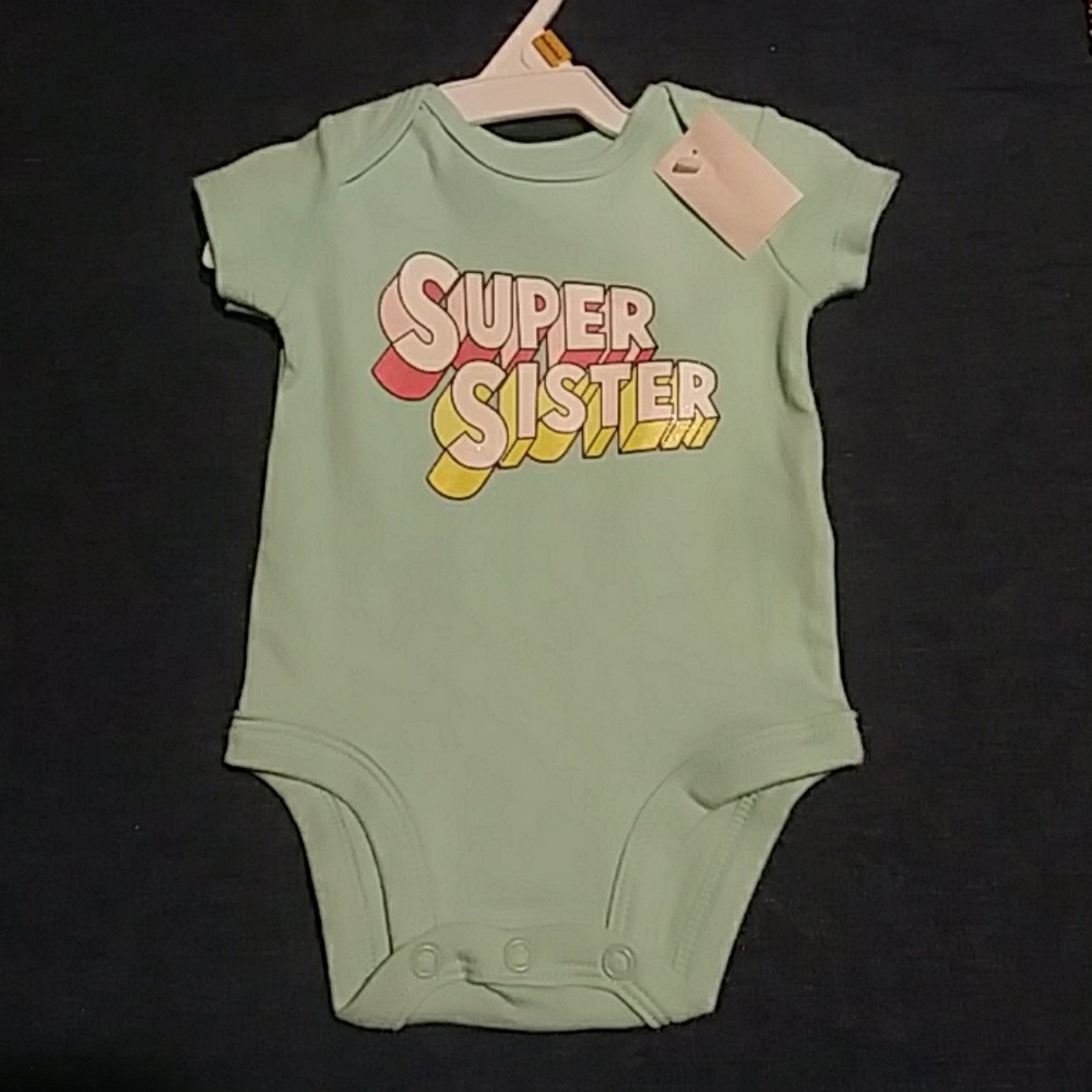 Newborn girl onesie NWT